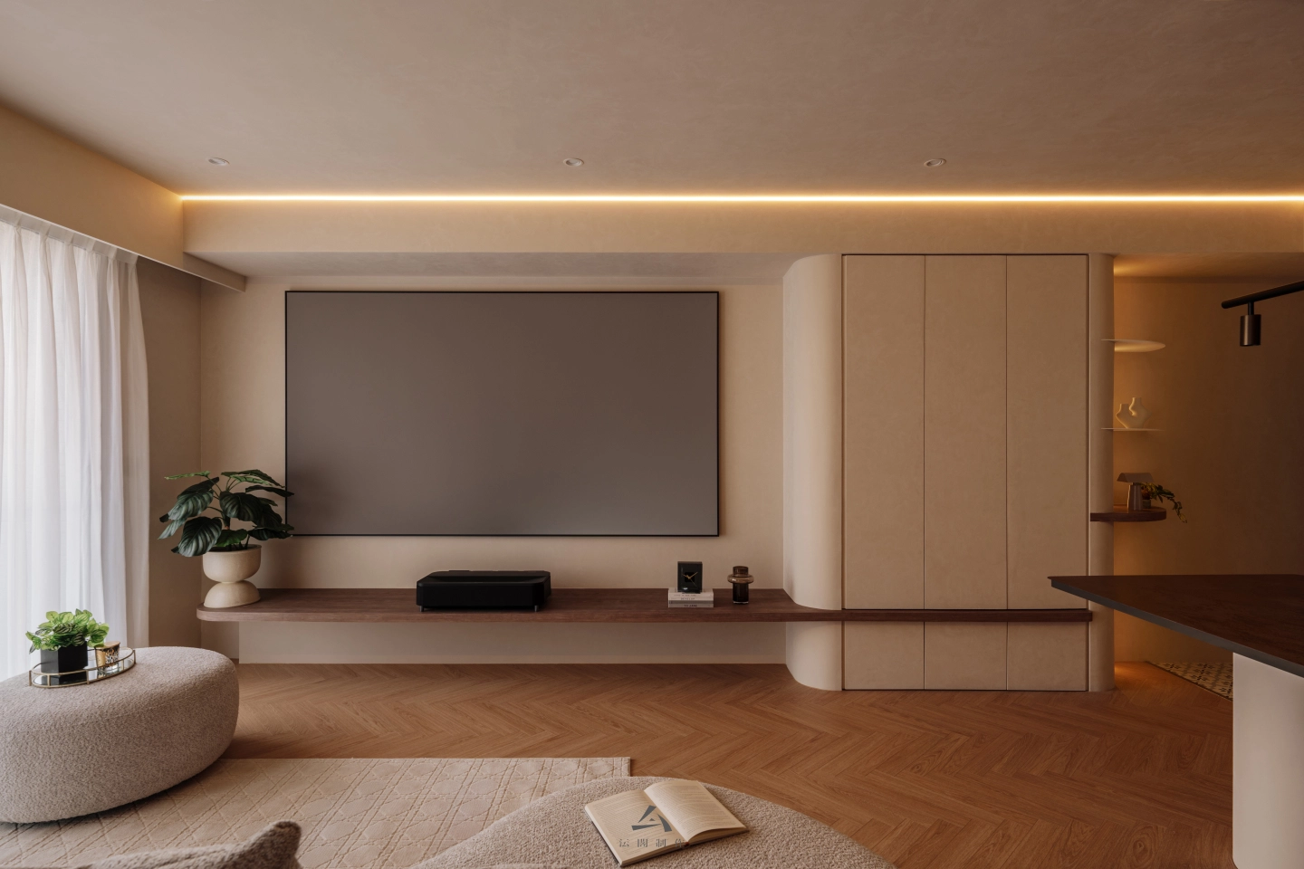 【大戶型空間設計】隱藏式收納設計