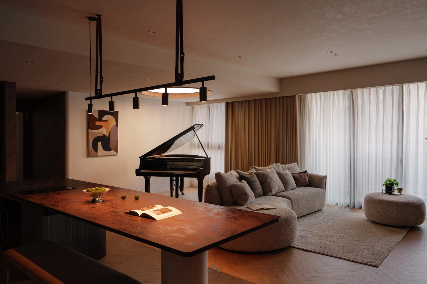 【大戶型空間設計】機能家具配置