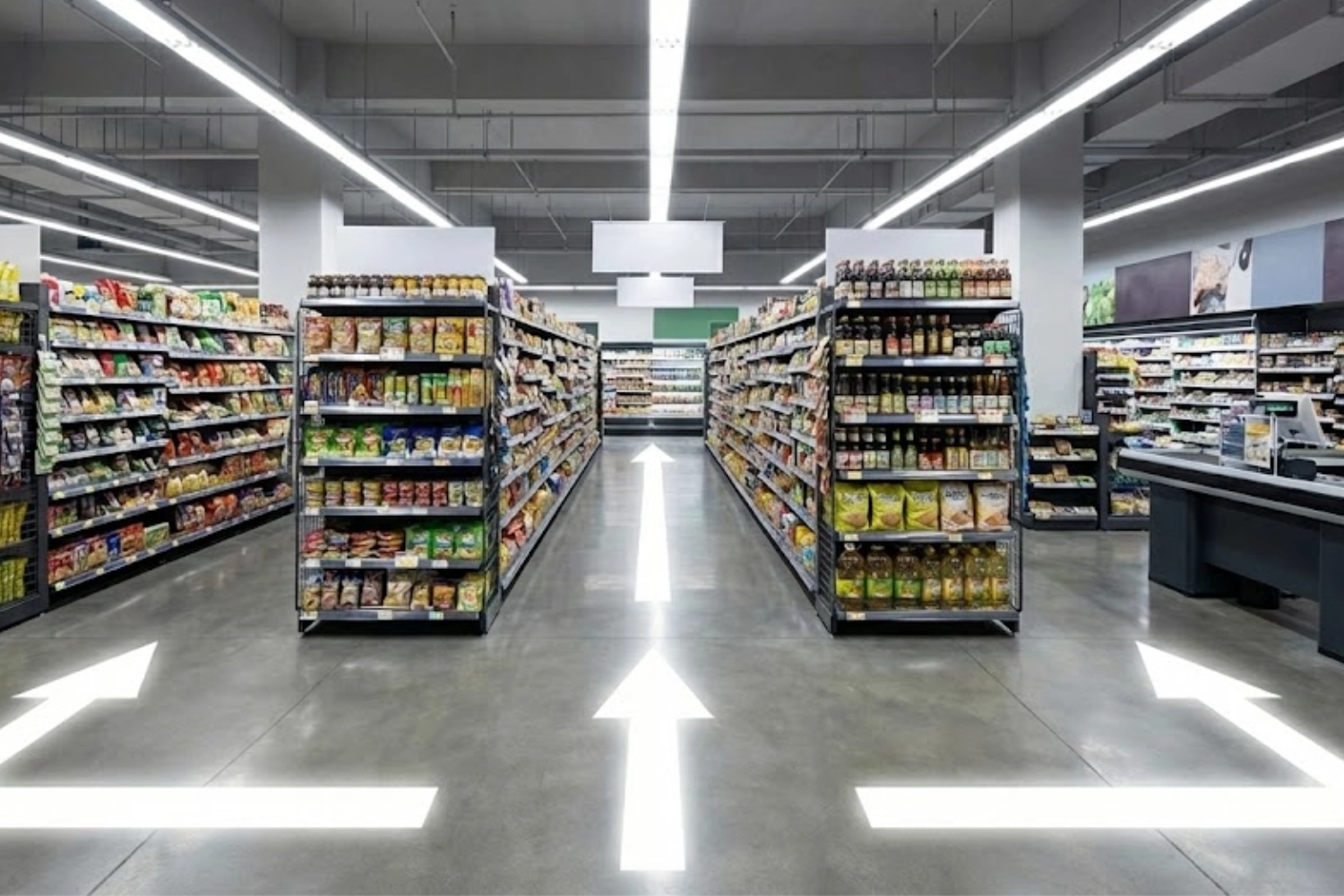 商業空間動線規劃_直線型動線