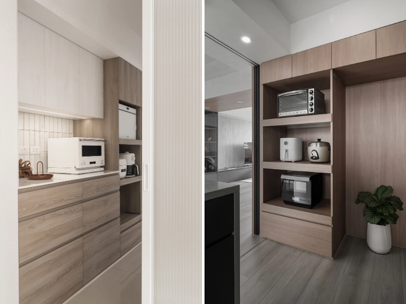 新屋裝潢收納，廚房收納規劃